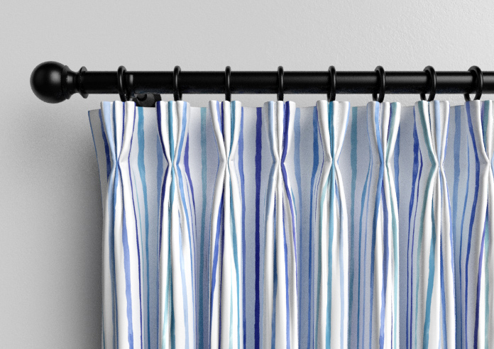 Vintage Stripe, Riviera - Made to Measure Curtains - Image 11